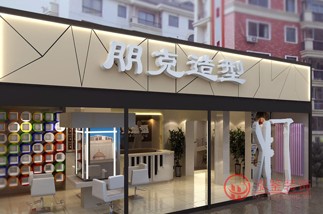 美發(fā)店裝修門頭設(shè)計(jì)